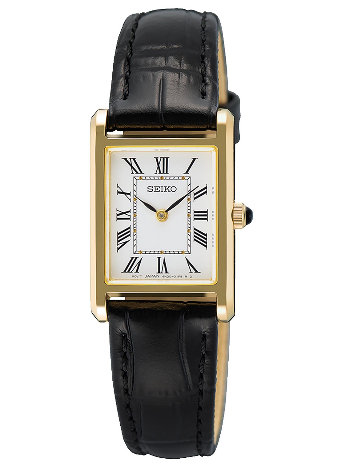 Seiko Horloge SWR108P1 - voorkant goud