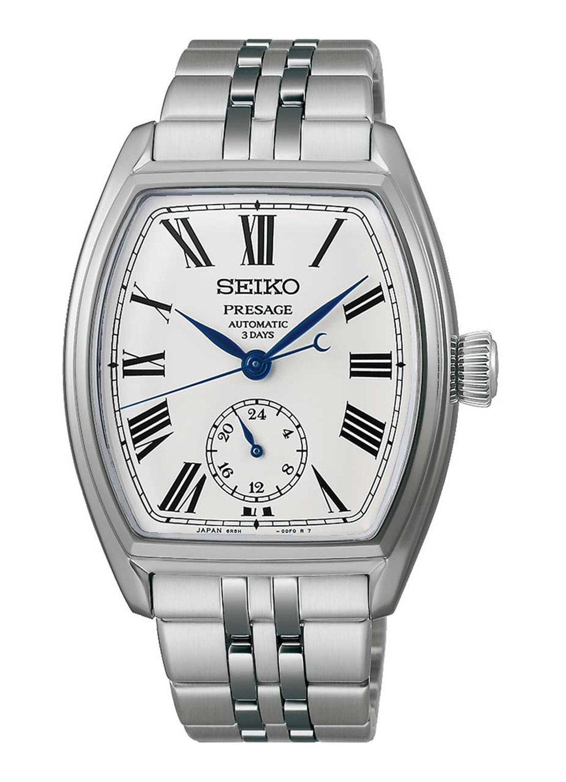 Seiko Presage Automatic horloge SPB537J1 - voorkant zilver