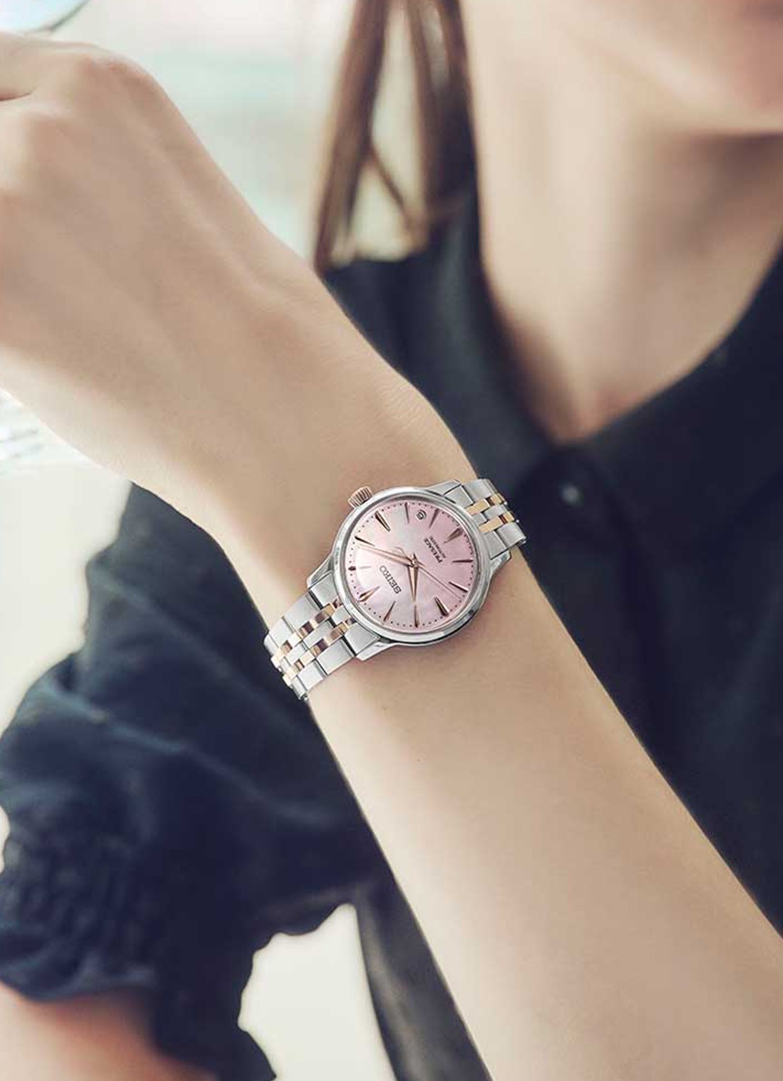 Seiko Presage Automatic horloge SRPM06J1 - Limited Edition - detail 5 zilver