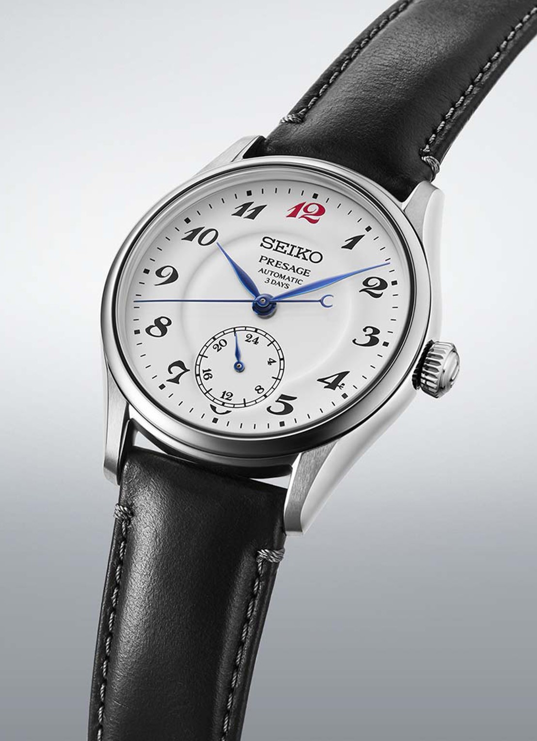 Seiko Presage Classic horloge HCC005J1 - detail 2 zilver