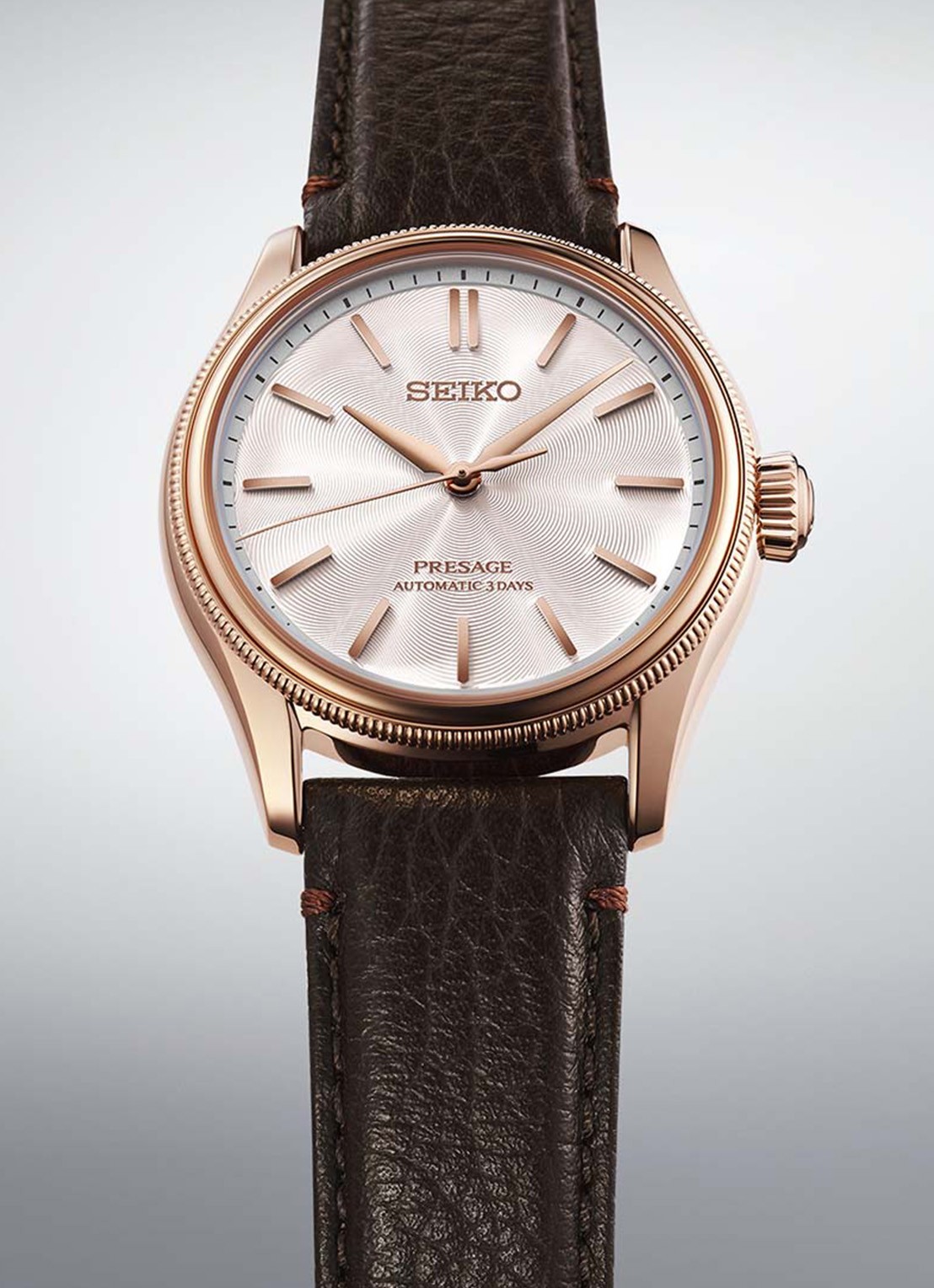 Seiko Presage Classic horloge HCC008J1 - Limited Edition - detail 3 roségoud