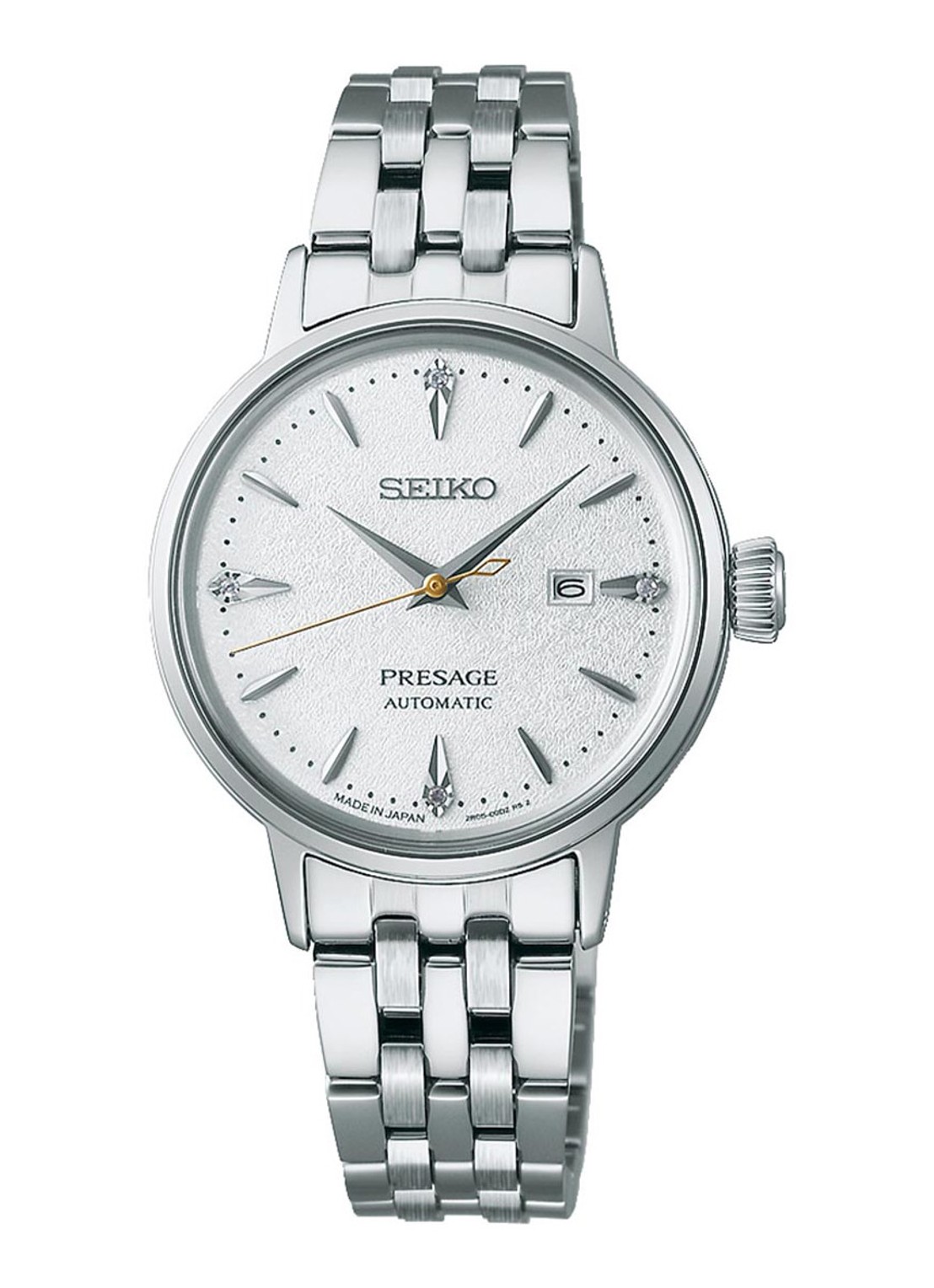 Seiko Presage horloge SRE017J1  - voorkant wit