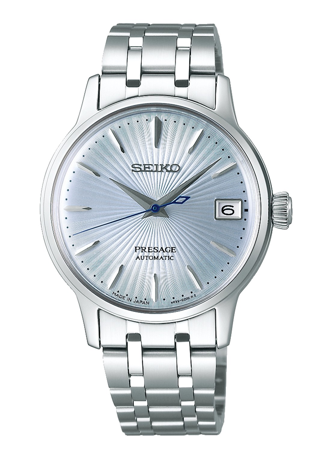 Seiko Presage horloge SRP841J1 - voorkant zilver