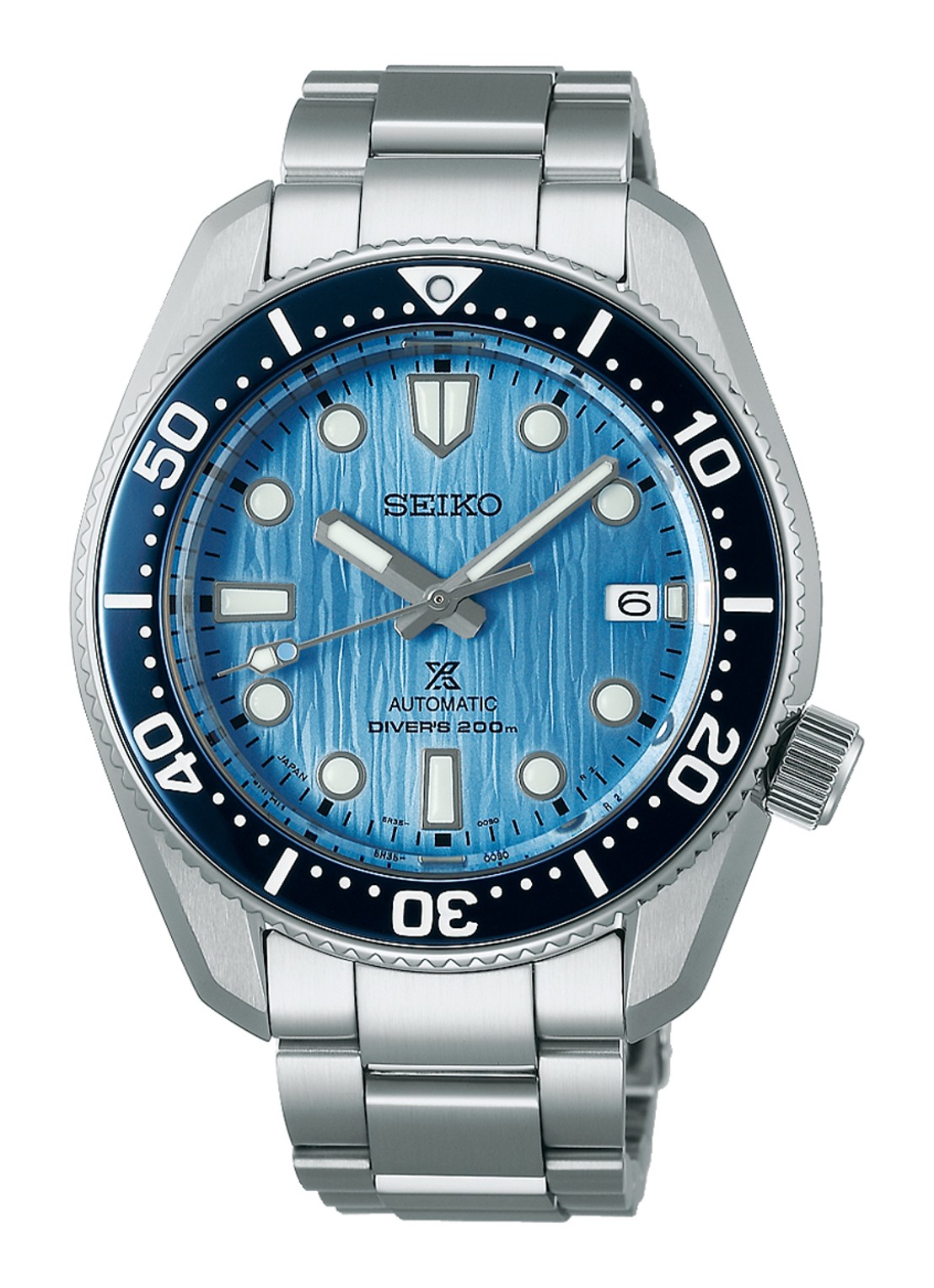 Seiko Presage horloge SRPL71J1 - voorkant blauw
