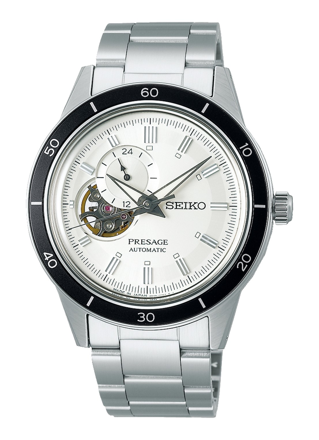 Seiko Presage horloge SSA423J1 - voorkant zilver
