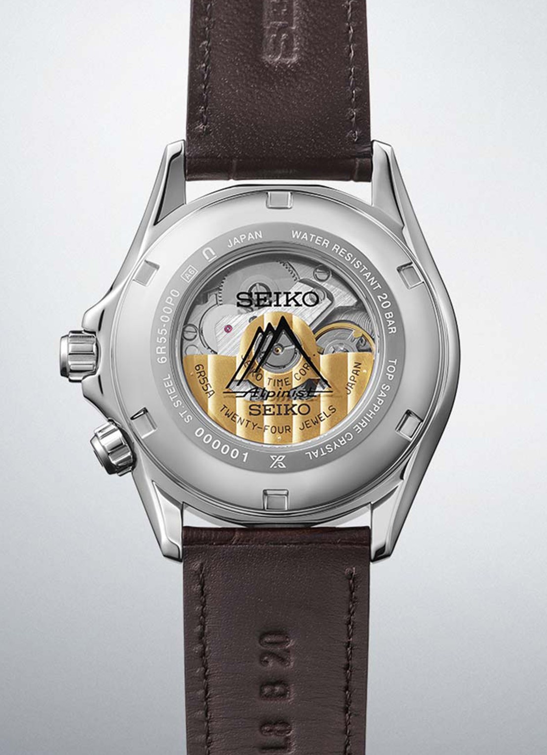 Seiko Prospex Alpinist horloge SPB507J1 - Limited Edition - detail 4 zilver