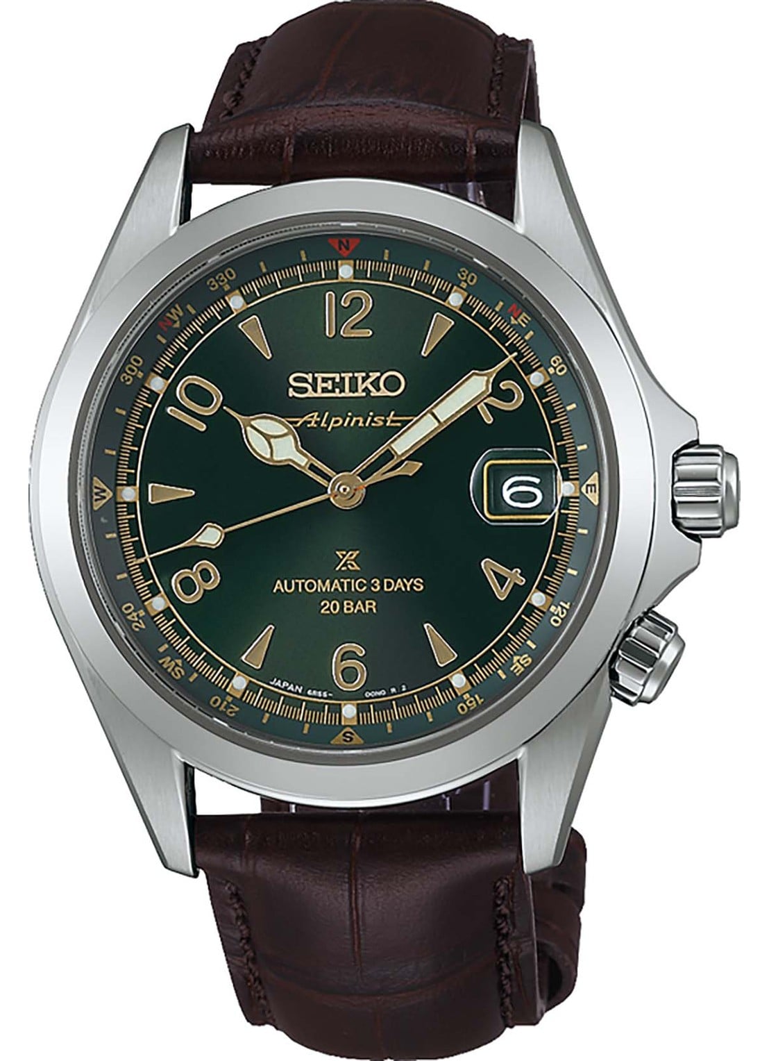 Seiko Prospex Alpinist horloge SPB507J1 - Limited Edition - voorkant 5 zilver