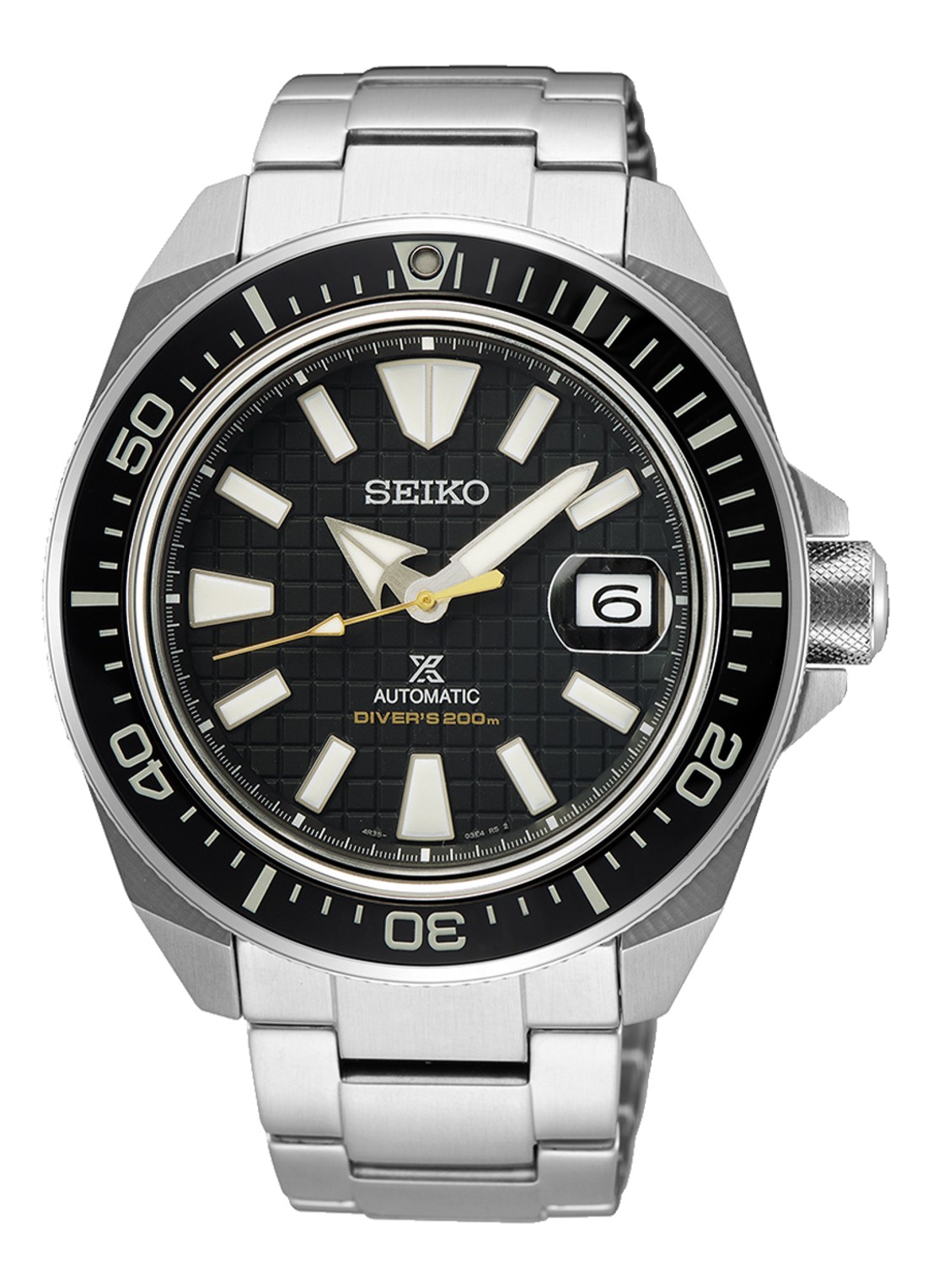 Seiko Prospex Automatic horloge SRPE35K1 - voorkant zilver