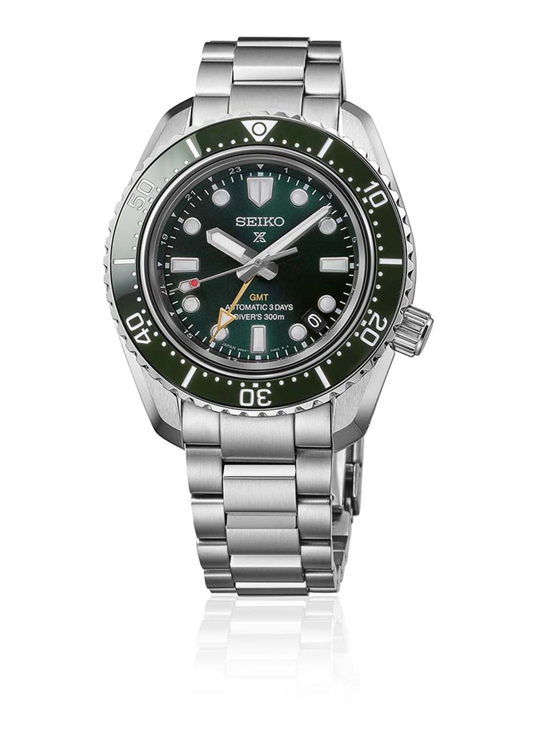 Seiko Prospex Divers horloge HBC001J1 - detail 2 zilver