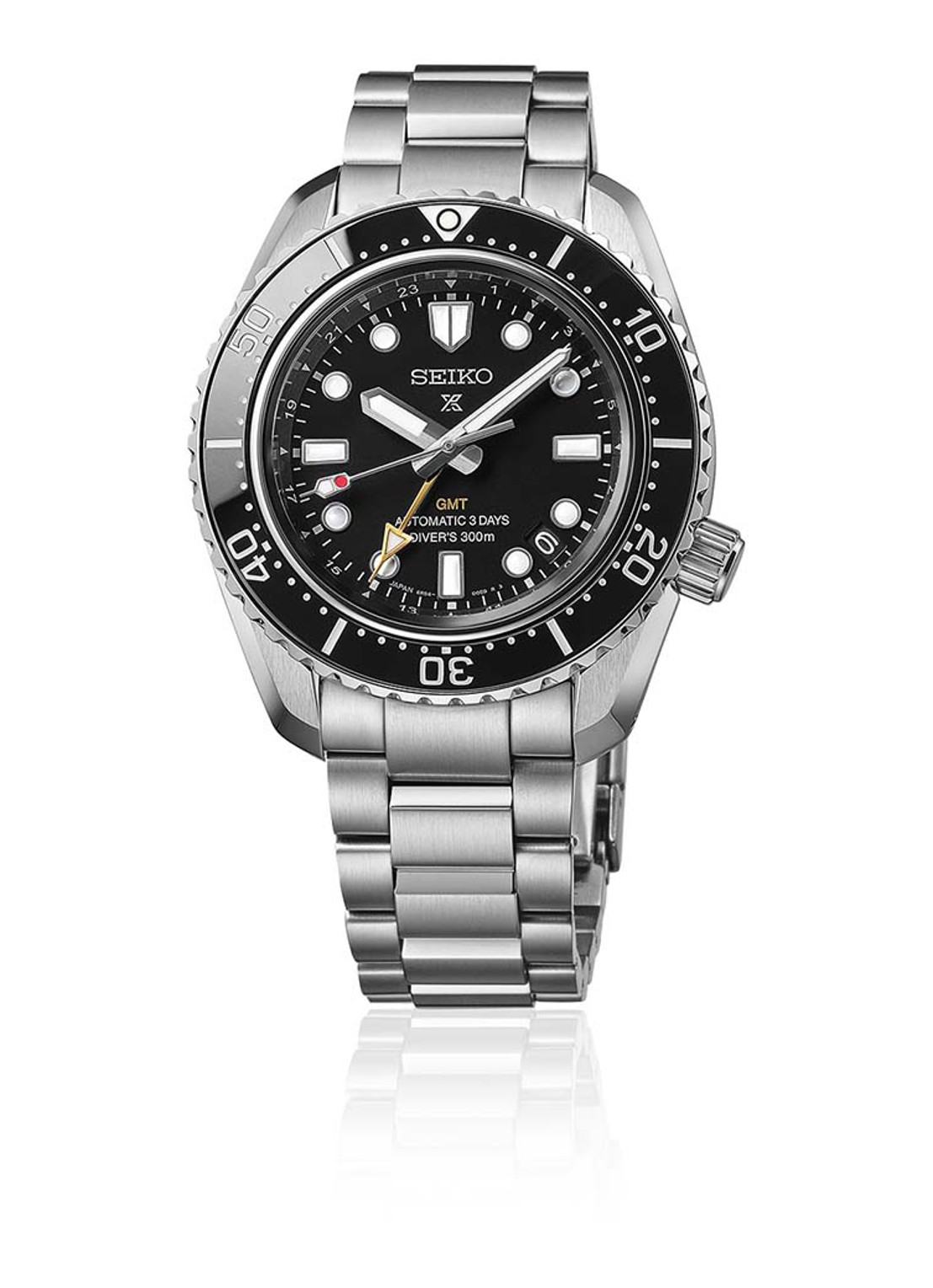 Seiko Prospex Divers horloge HBC002J1 - detail 5 zilver