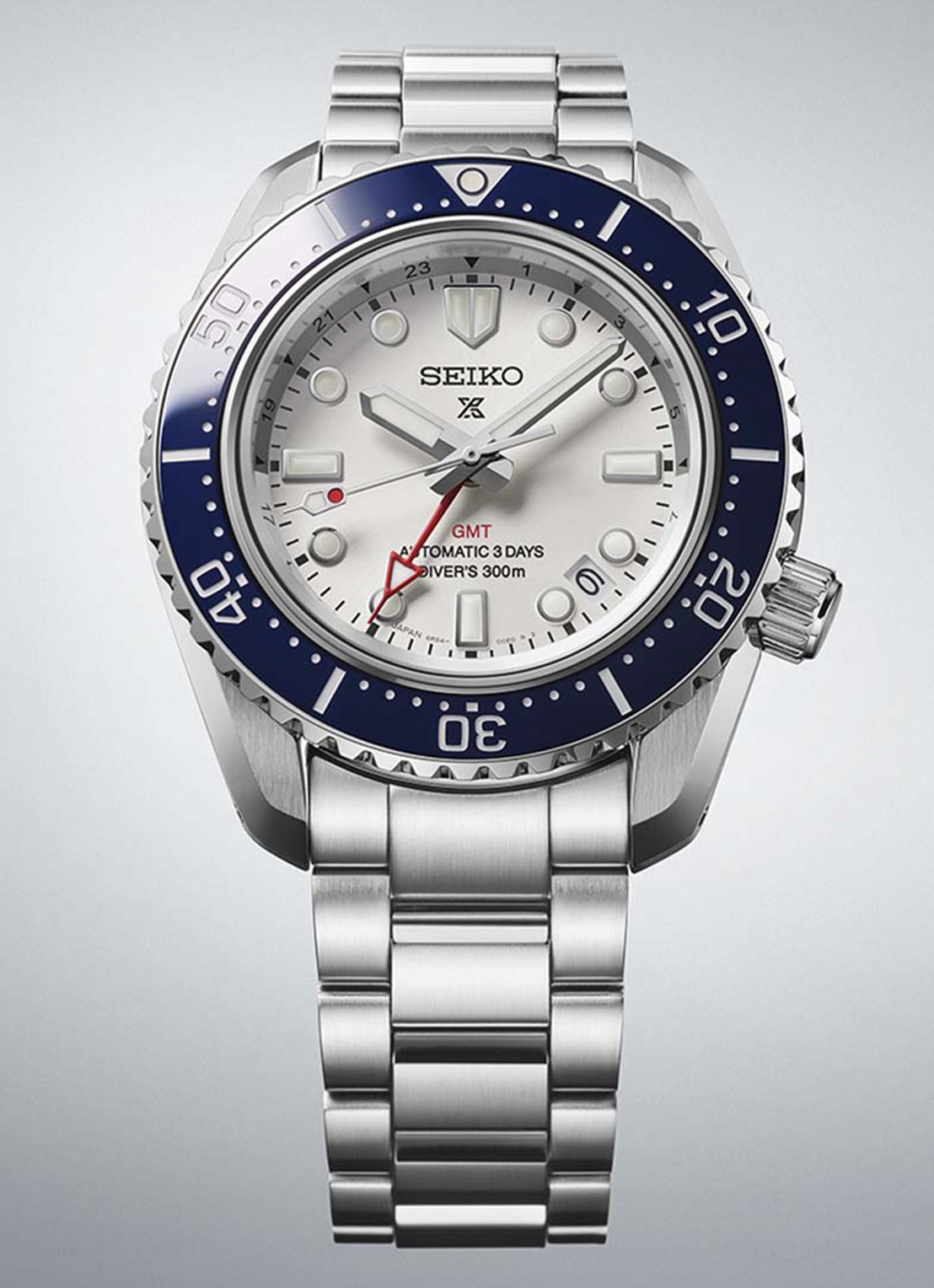 Seiko Prospex Divers horloge SPB519J1 - detail 2 zilver