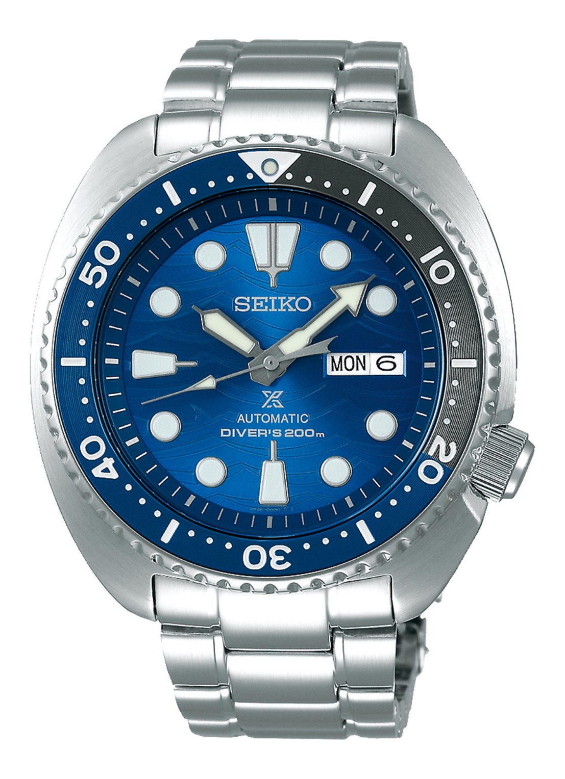 Seiko Prospex Save the Ocean special edition horloge SRPD21K1 - voorkant zilver