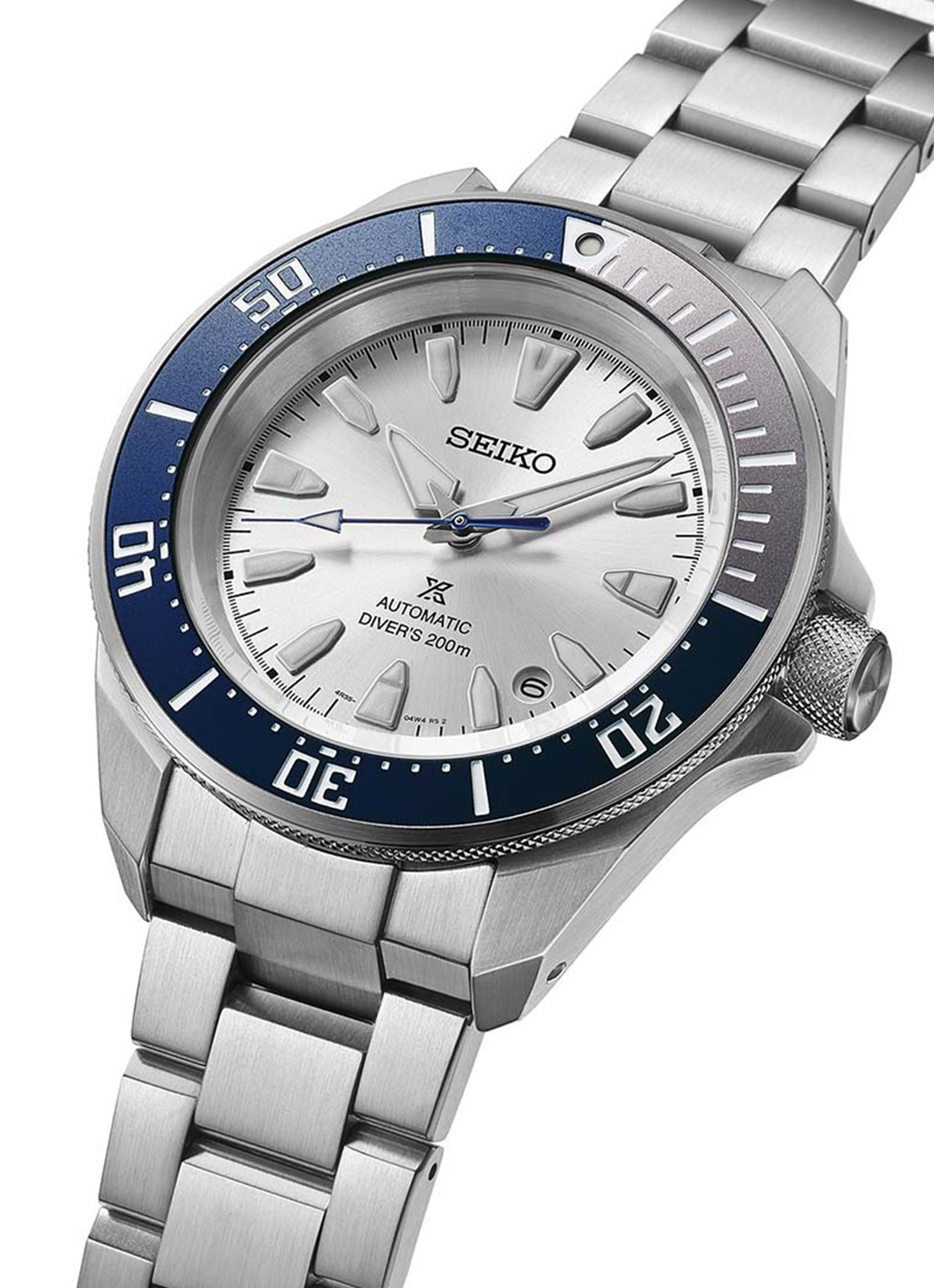 Seiko Prospex Sea 145th Anniversary horloge HBB001K1 - Limited Edition - detail 2 zilver