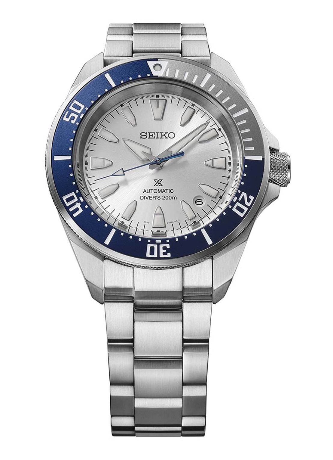 Seiko Prospex Sea 145th Anniversary horloge HBB001K1 - Limited Edition - detail 3 zilver