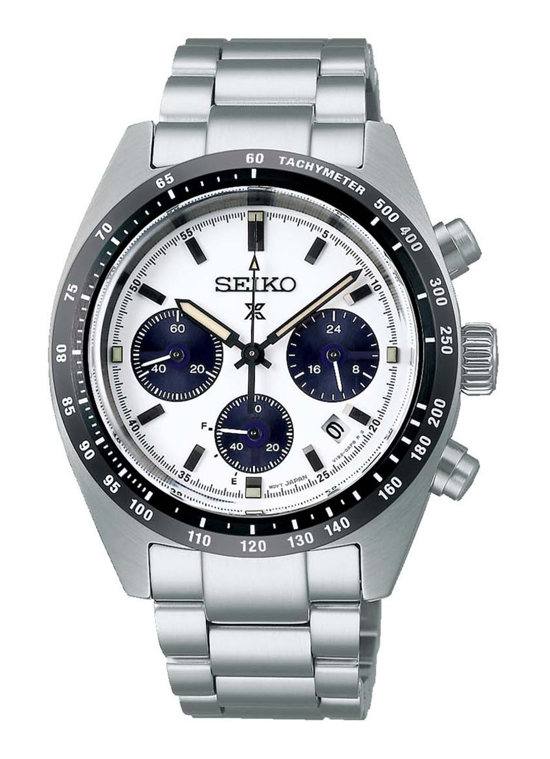 Seiko Prospex Solar horloge SSC813P1 - voorkant zilver