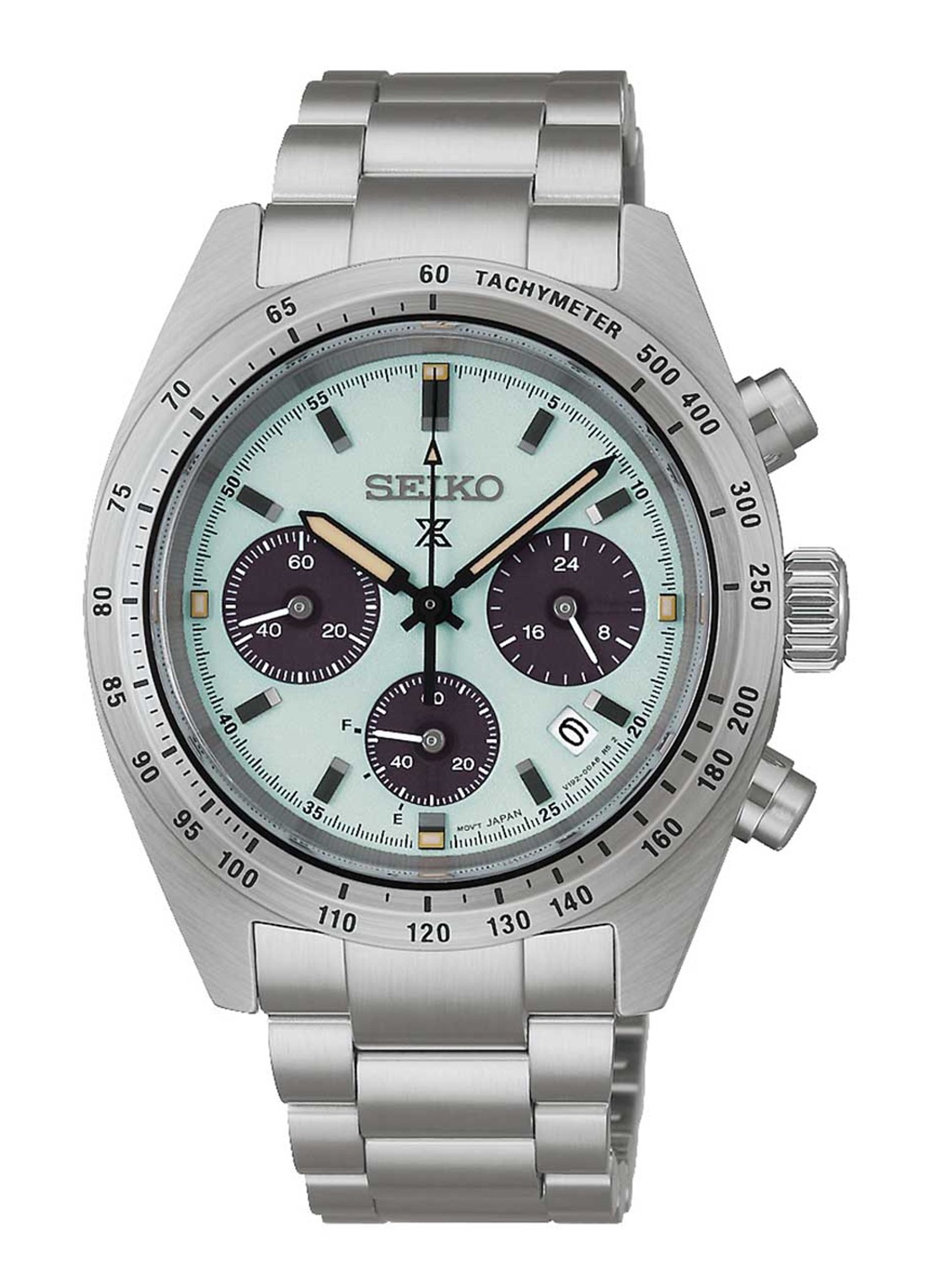 Seiko Prospex Solar horloge SSC965P1 - voorkant zilver