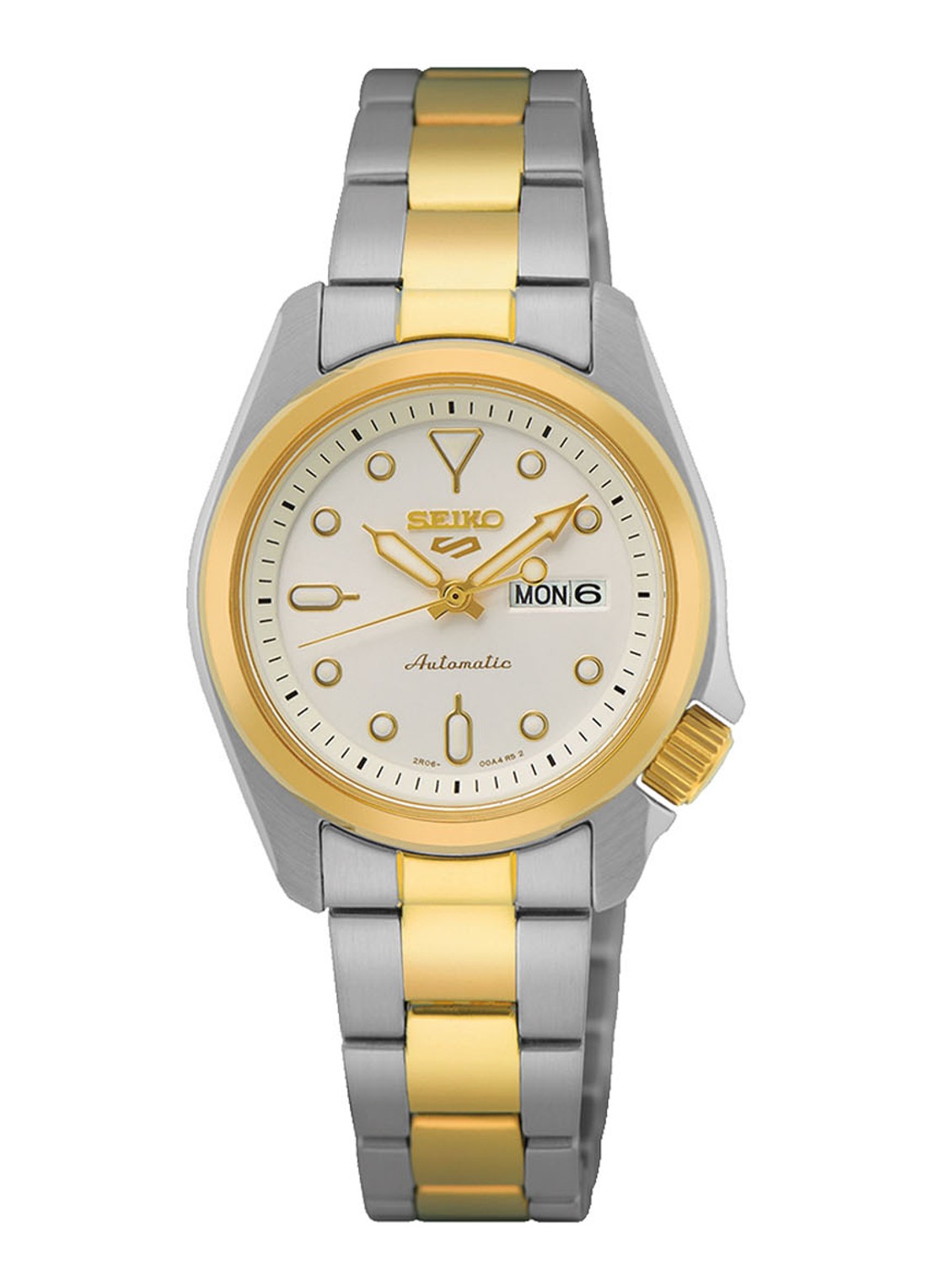 Seiko Seiko 5 Sports horloge SRE004K1 - voorkant zilver