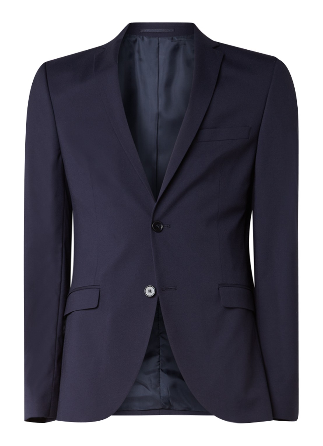 Selected Homme One Mylo slim fit colbert - voorkant donkerblauw