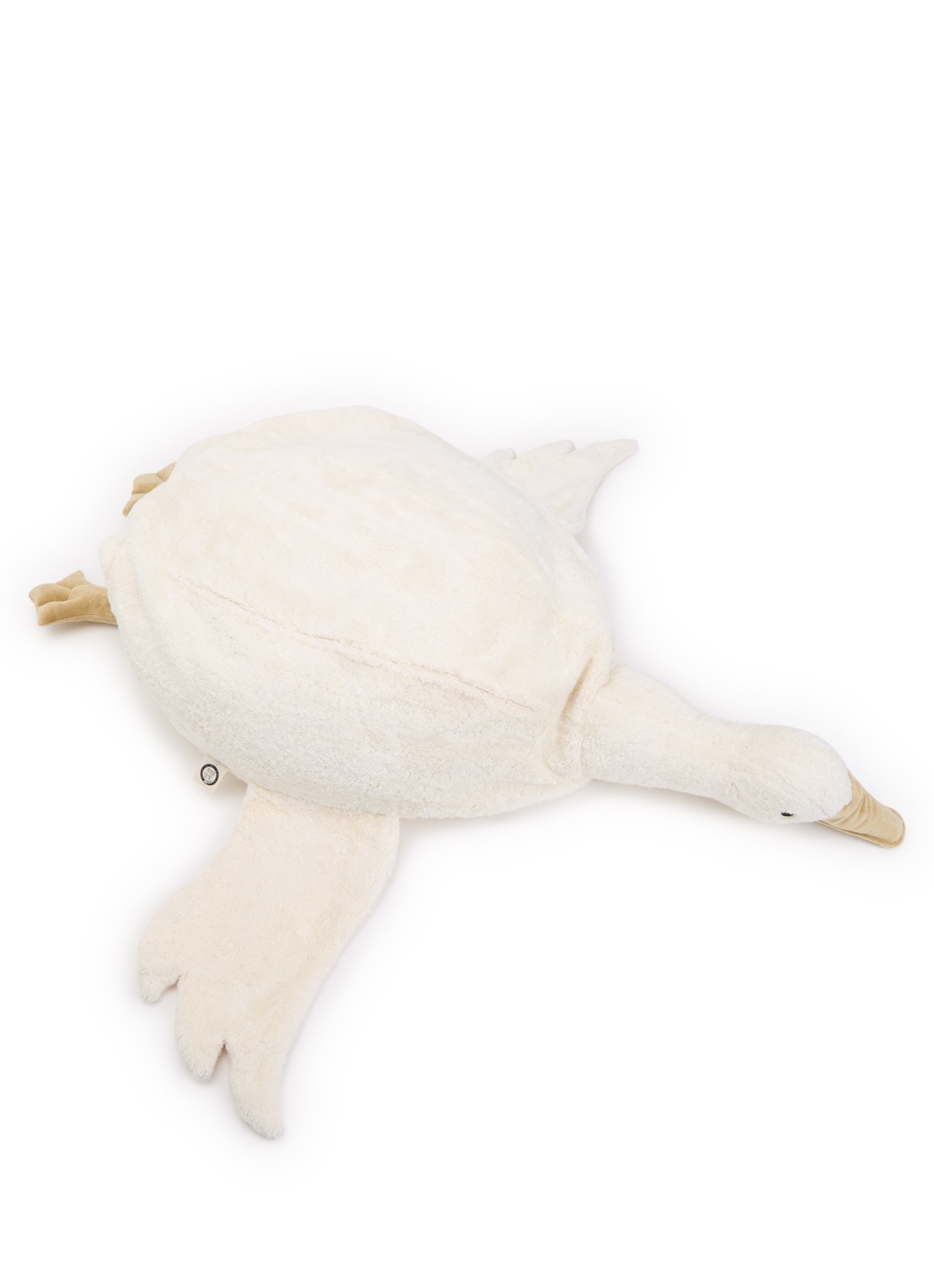Senger Naturwelt Giant Goose zitzak 94 cm - voorkant gebroken wit