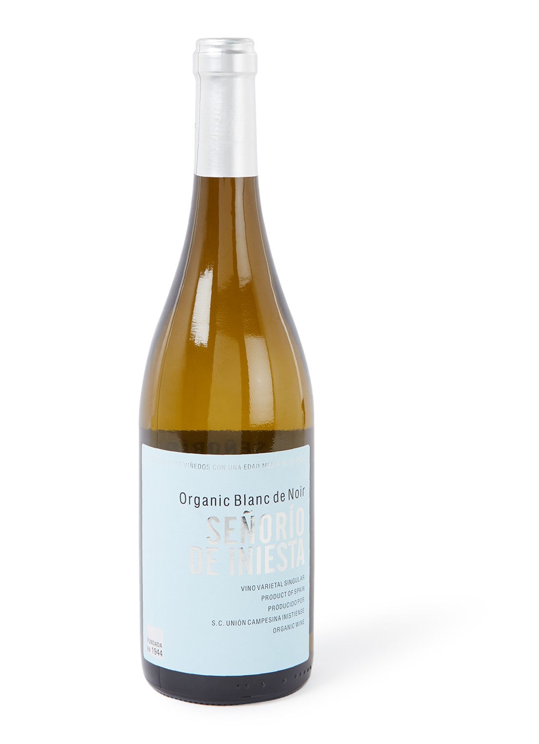 Señorío de Iniesta Blanc de Noir 2020 witte wijn 750 ml - voorkant undefined