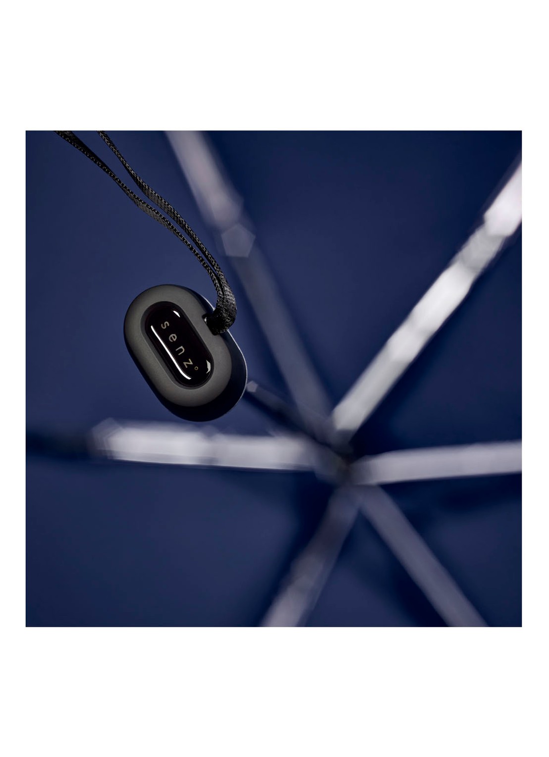 Senz Micro aerodynamische opvouwbare stormparaplu - detail 3 indigo