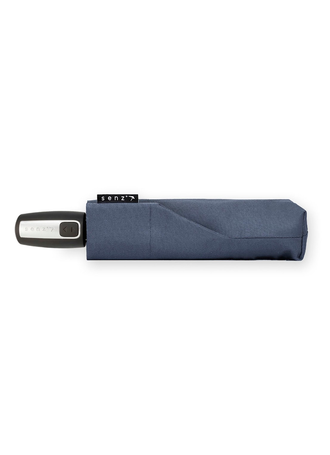 Senz Mini Automatic aerodynamische opvouwbare stormparaplu 91 cm - detail donkerblauw