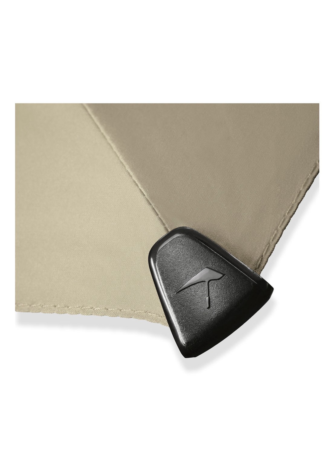 Senz Original aerodynamische lange stormparaplu - detail 2 beige