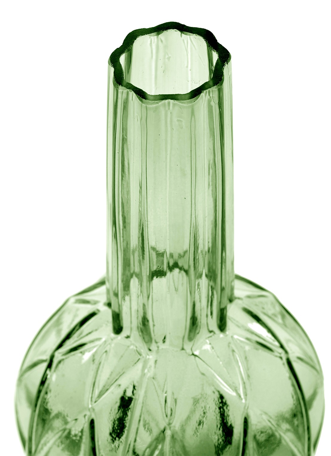 Serax 01 vaas 18.5 cm   - achterkant 4 groen