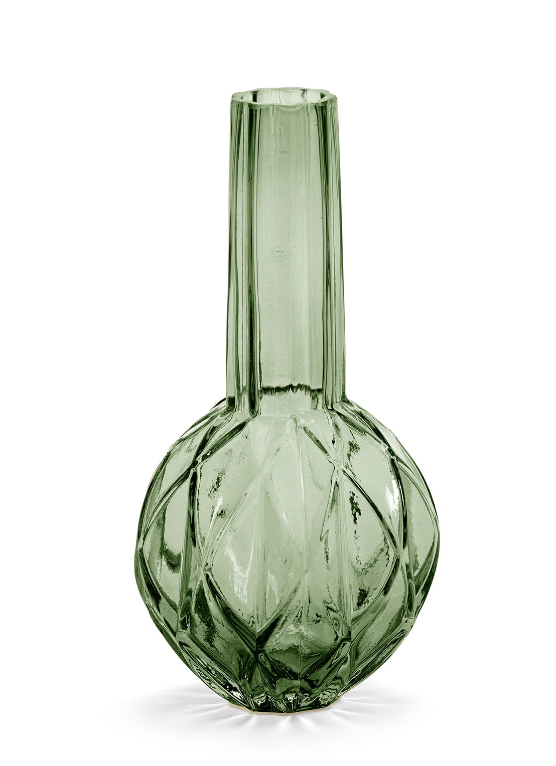 Serax 01 vaas 18.5 cm   - voorkant 2 groen