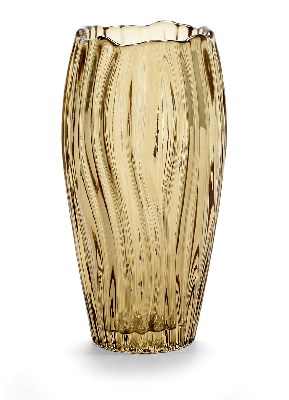 Serax 02 vaas S 20 cm      - voorkant geel
