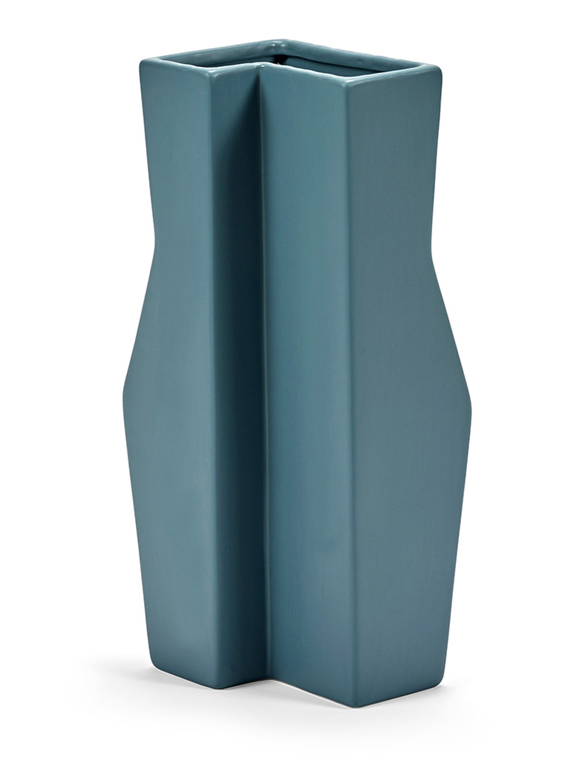 Serax °1 vaas van keramiek 38 cm  - detail blauw
