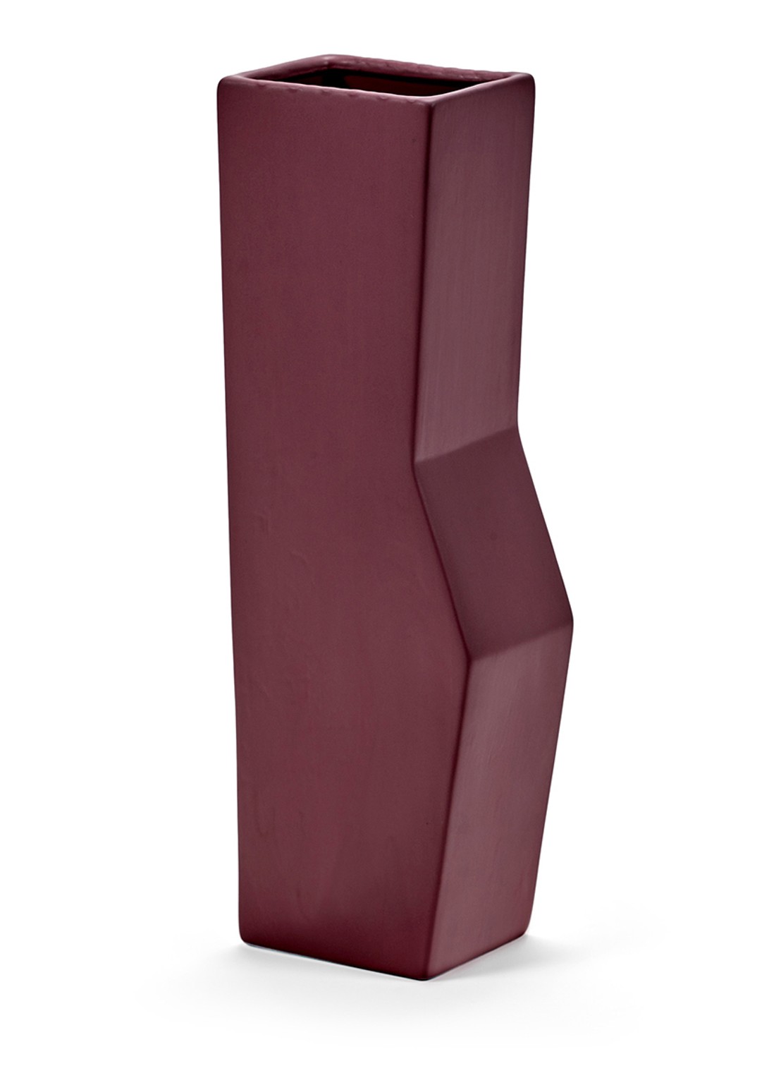 Serax °2 vaas van keramiek 45.5 cm  - voorkant paars