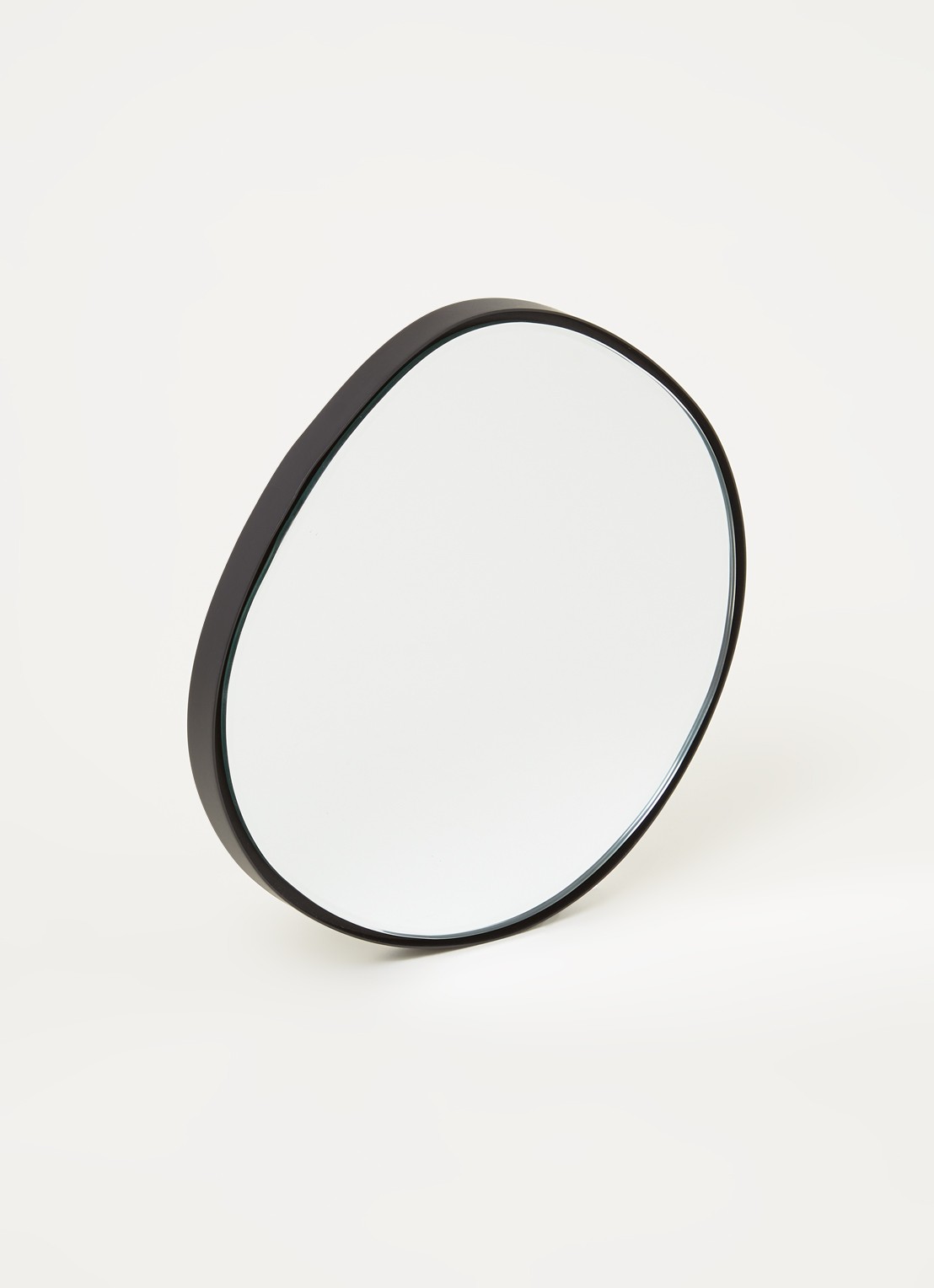 Serax A wandspiegel 20,5 cm  - voorkant 2 zwart