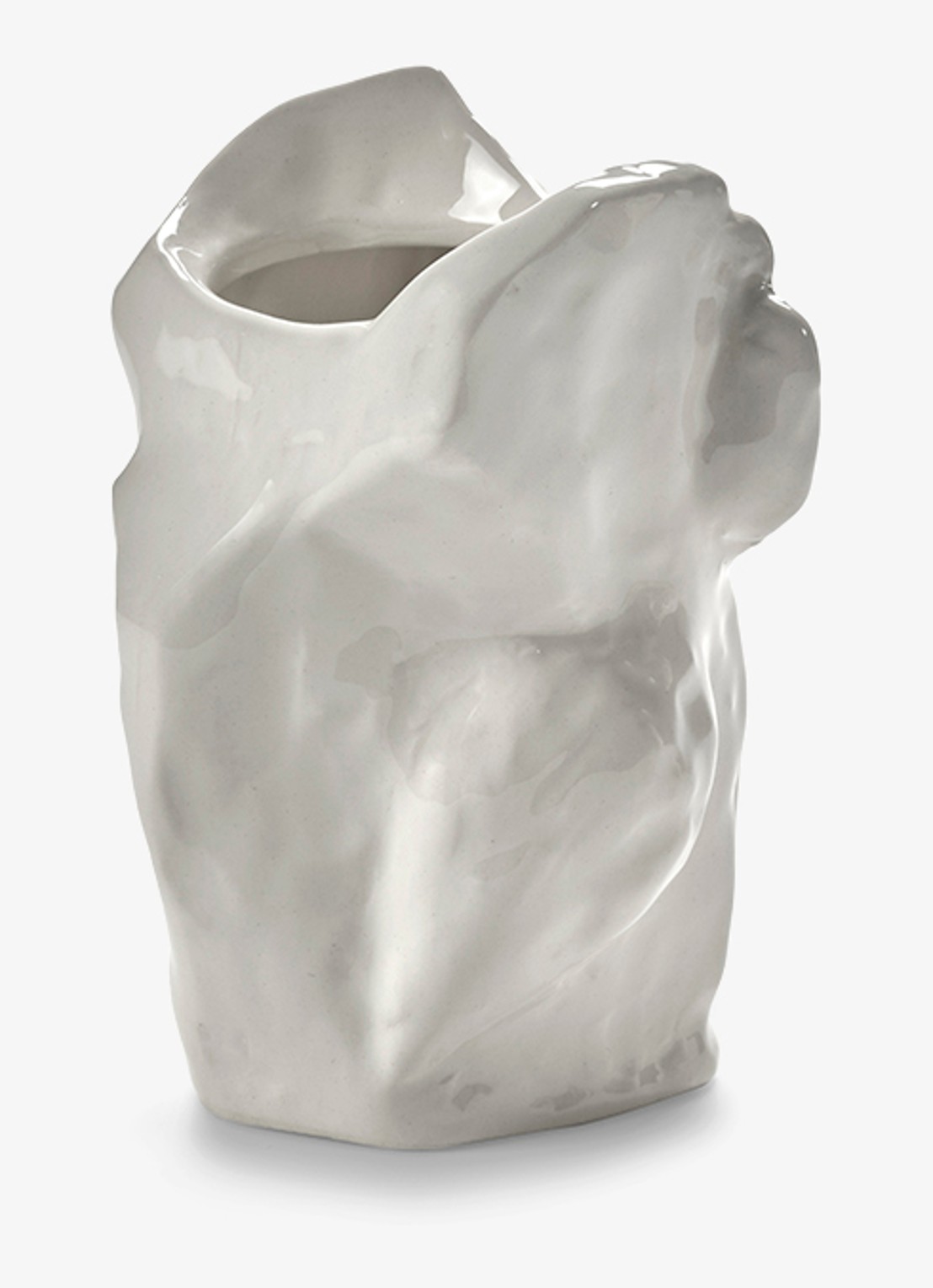 Serax After Midnight Uil vaas XS 12 cm - voorkant 2 wit