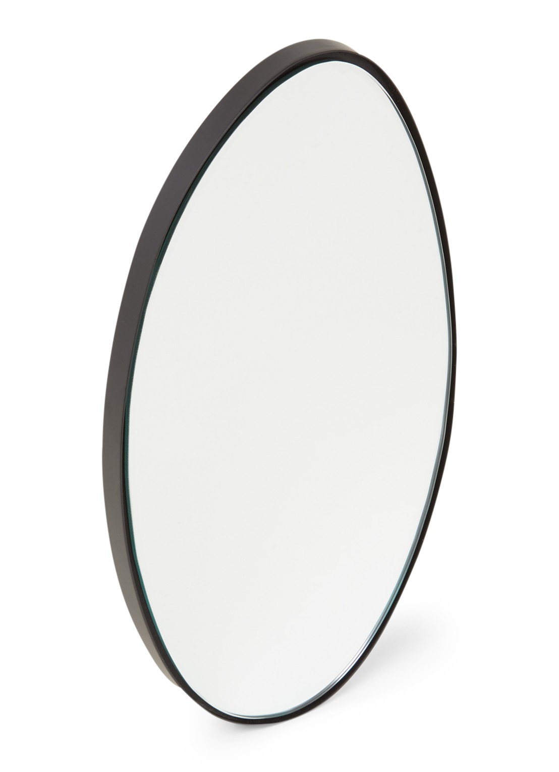 Serax B wandspiegel 29,5 x 16 cm  - voorkant zwart