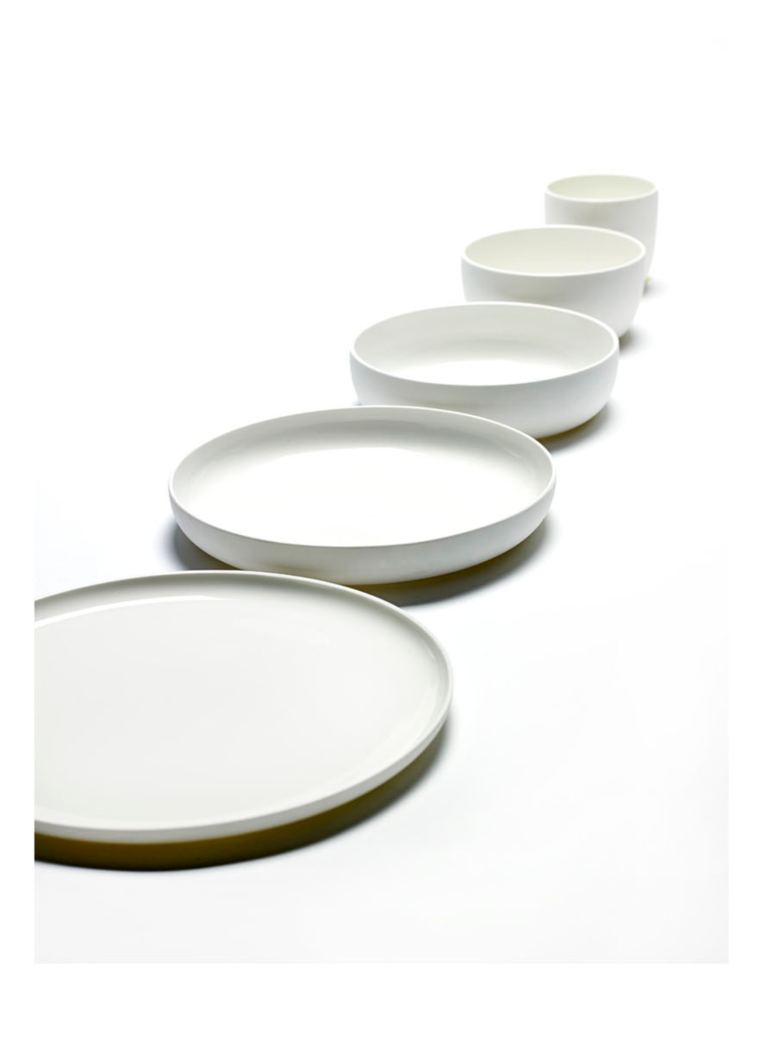 Serax Base gebaksbordje 16 cm - voorkant 2 wit