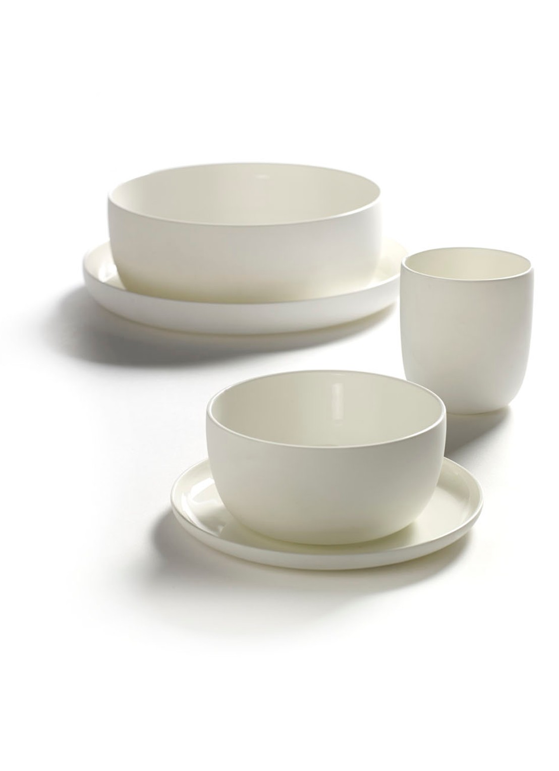 Serax Base kom 16 cm - voorkant 2 wit