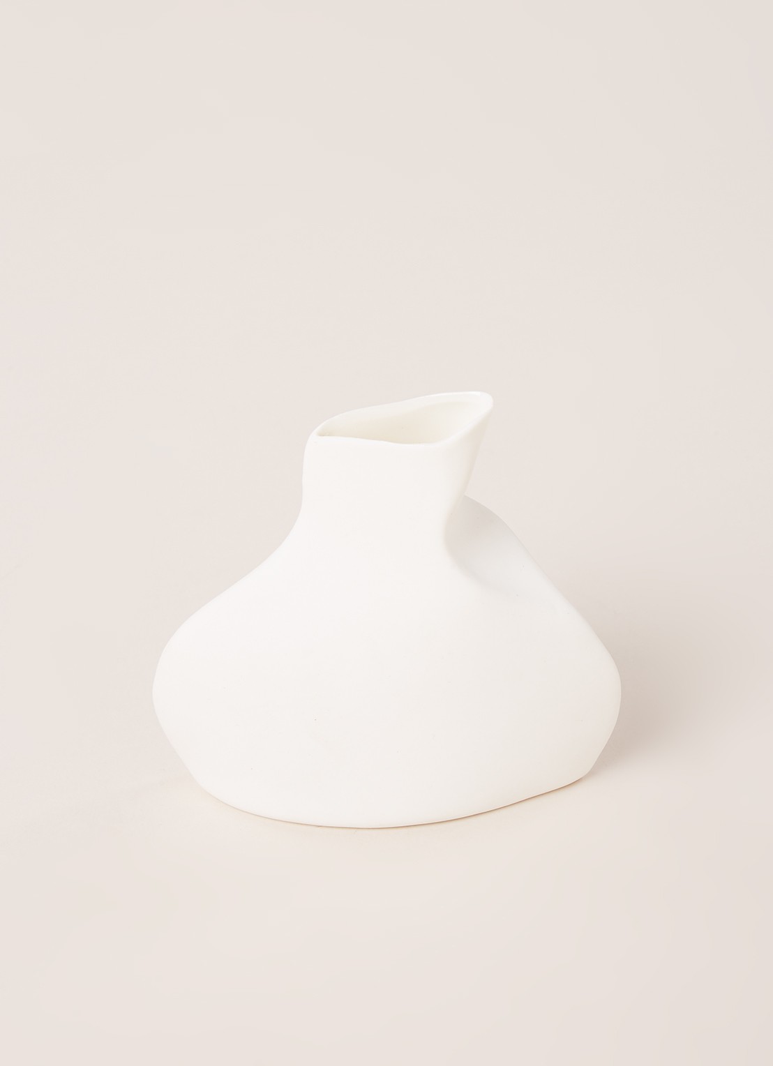 Serax Bloemenroos vaas 9,5 cm - voorkant 3 wit
