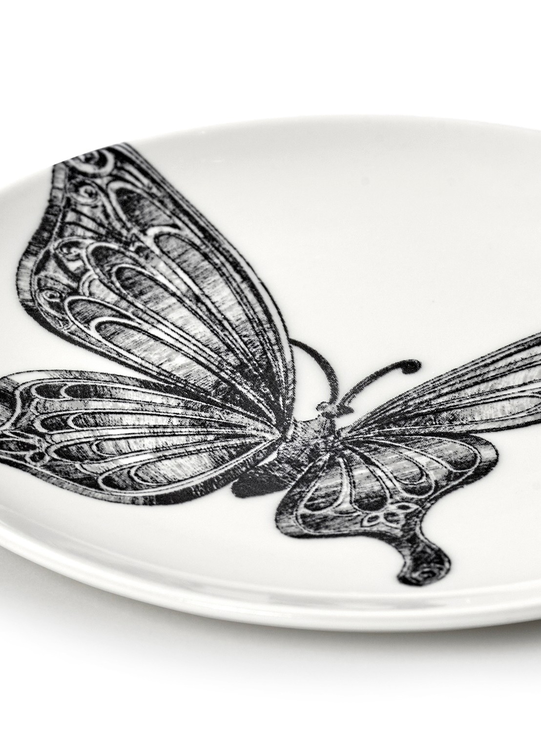 Serax Butterfly ontbijtbord 12 cm - detail 2 wit