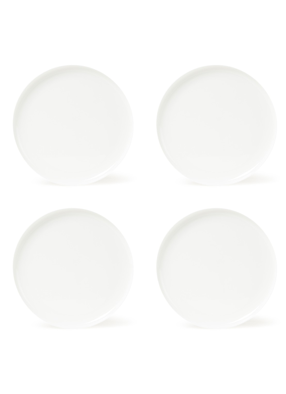 Serax By Piet Boon dinerbord 24 cm set van 4 - voorkant 2 wit