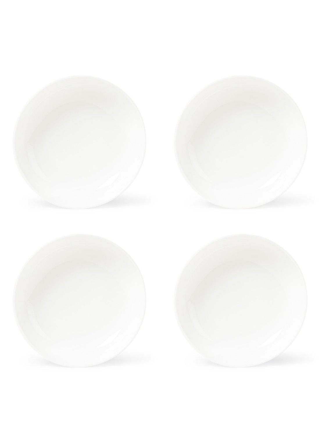 Serax By Piet Boon serveerschaal 12 cm set van 4 - voorkant 2 wit