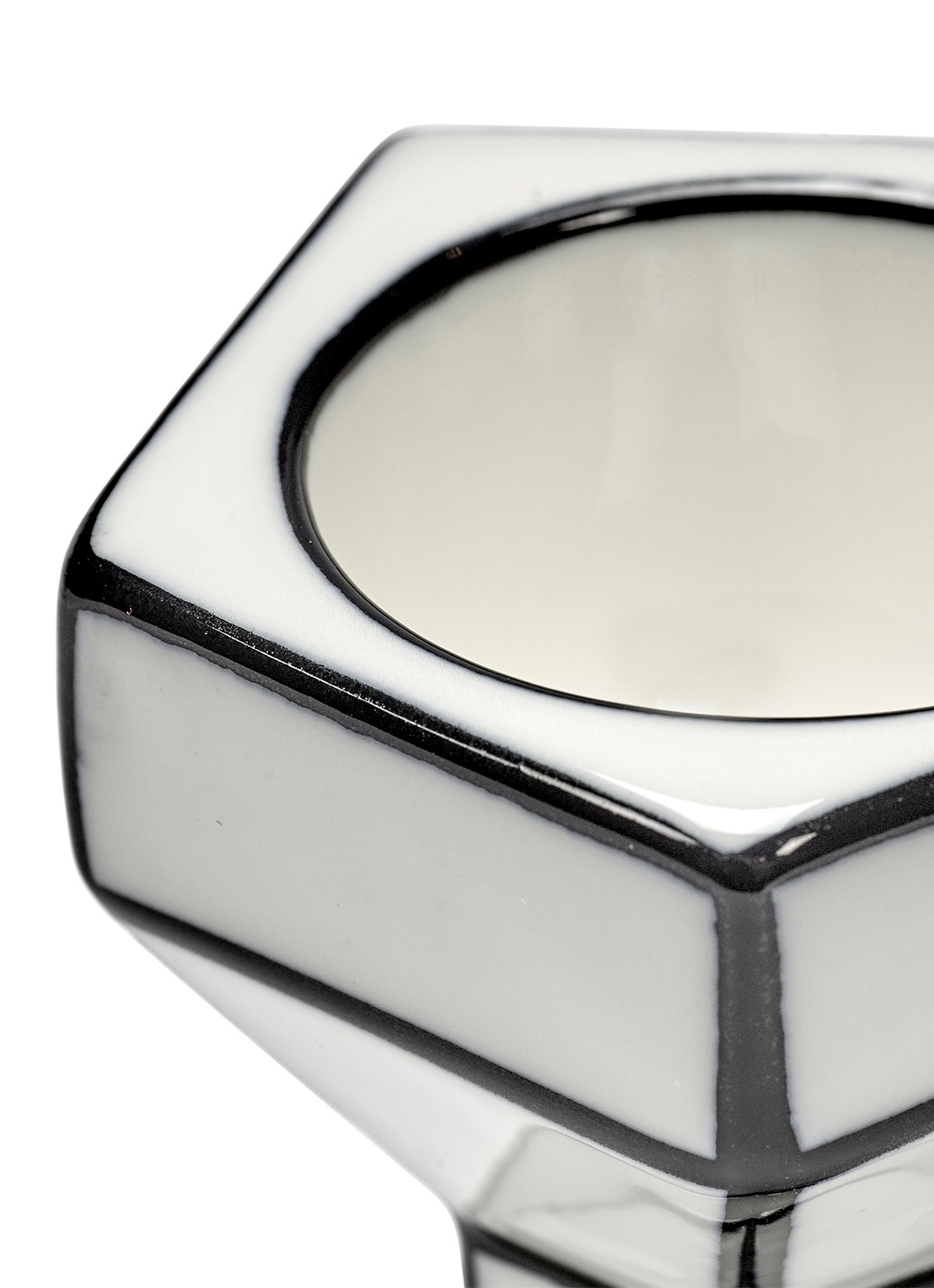 Serax Carte Blanche eierdop 6,4 cm - detail 4 wit