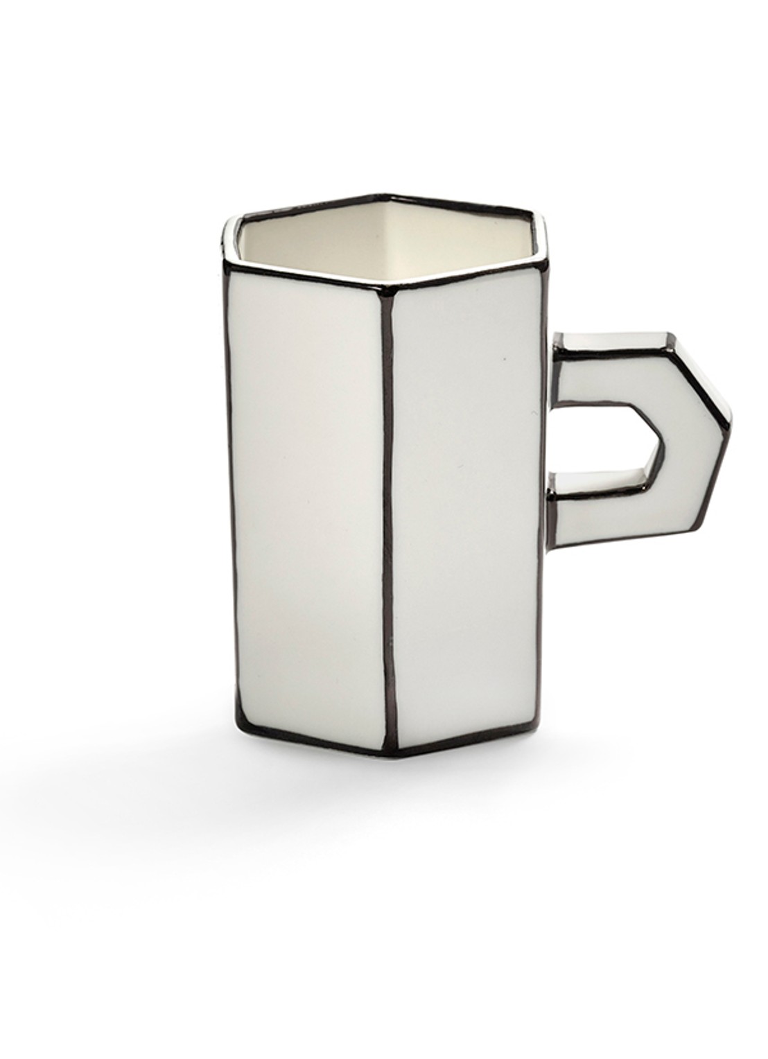 Serax Carte Blanche espressokopje - voorkant 6 wit