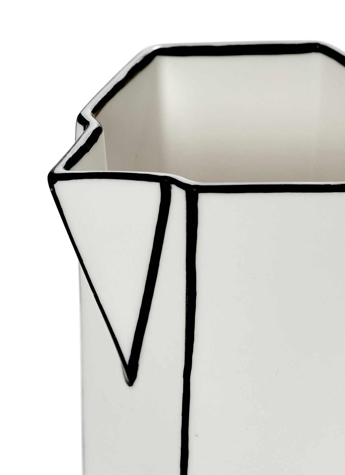 Serax Carte Blanche melkkan - detail 4 wit
