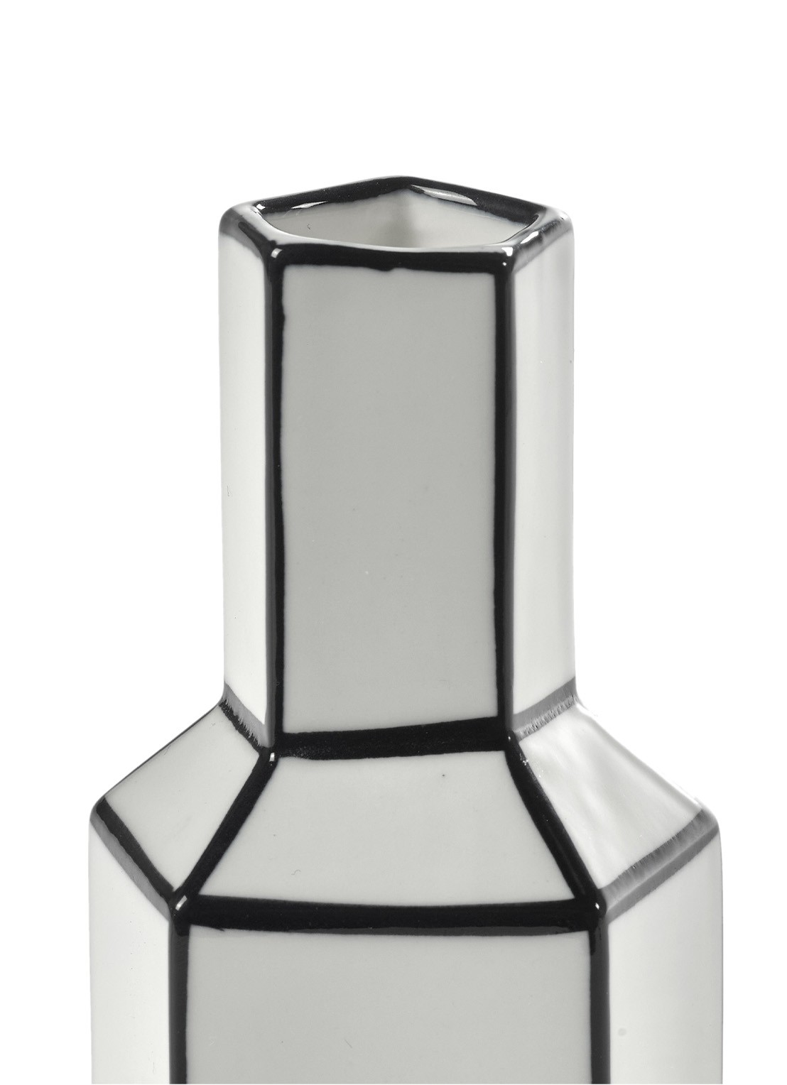 Serax Carte Blanche vaas M 12 cm - achterkant 2 wit