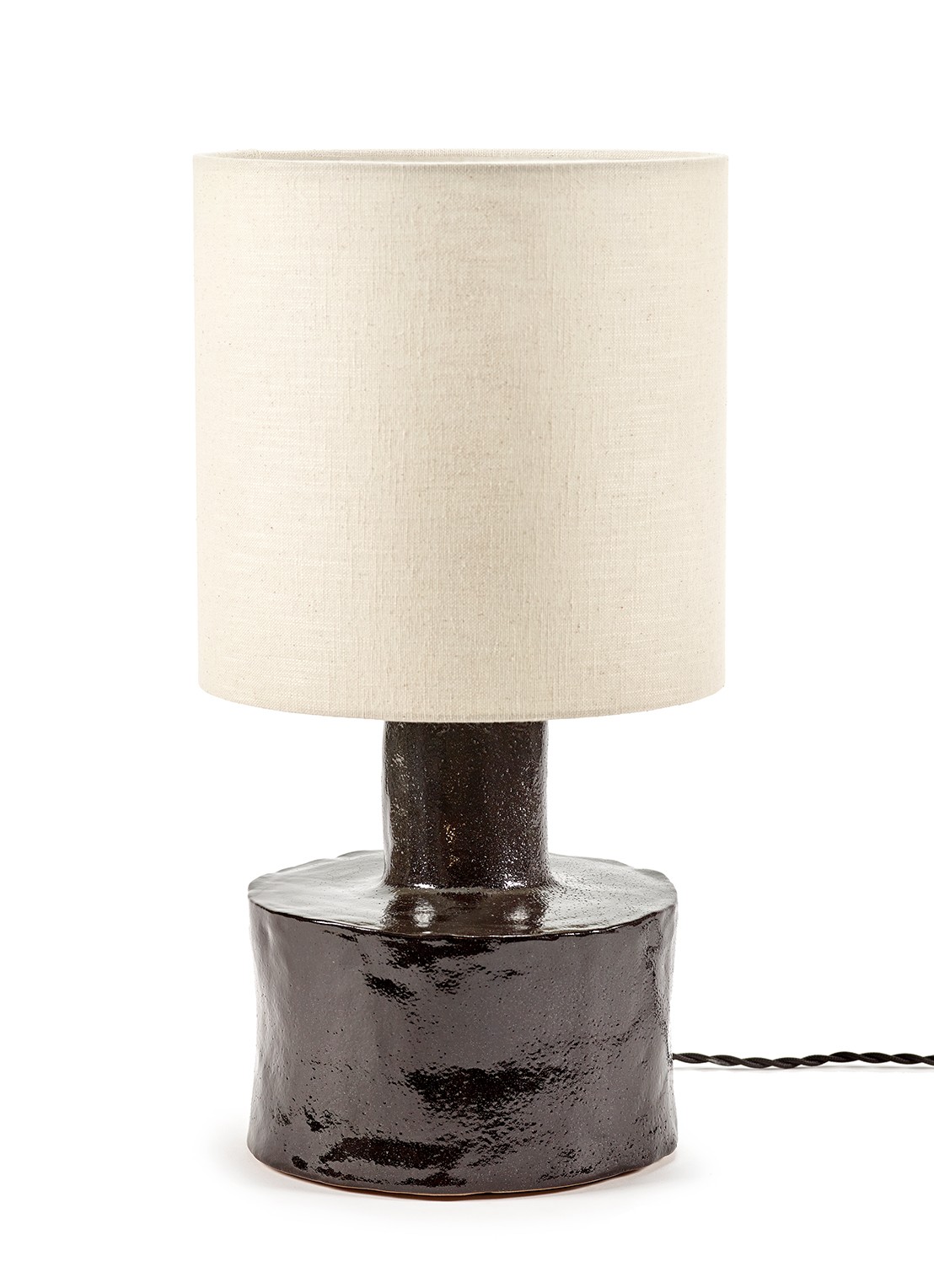 Serax Catherine tafellamp Ø 25 cm - voorkant zwart