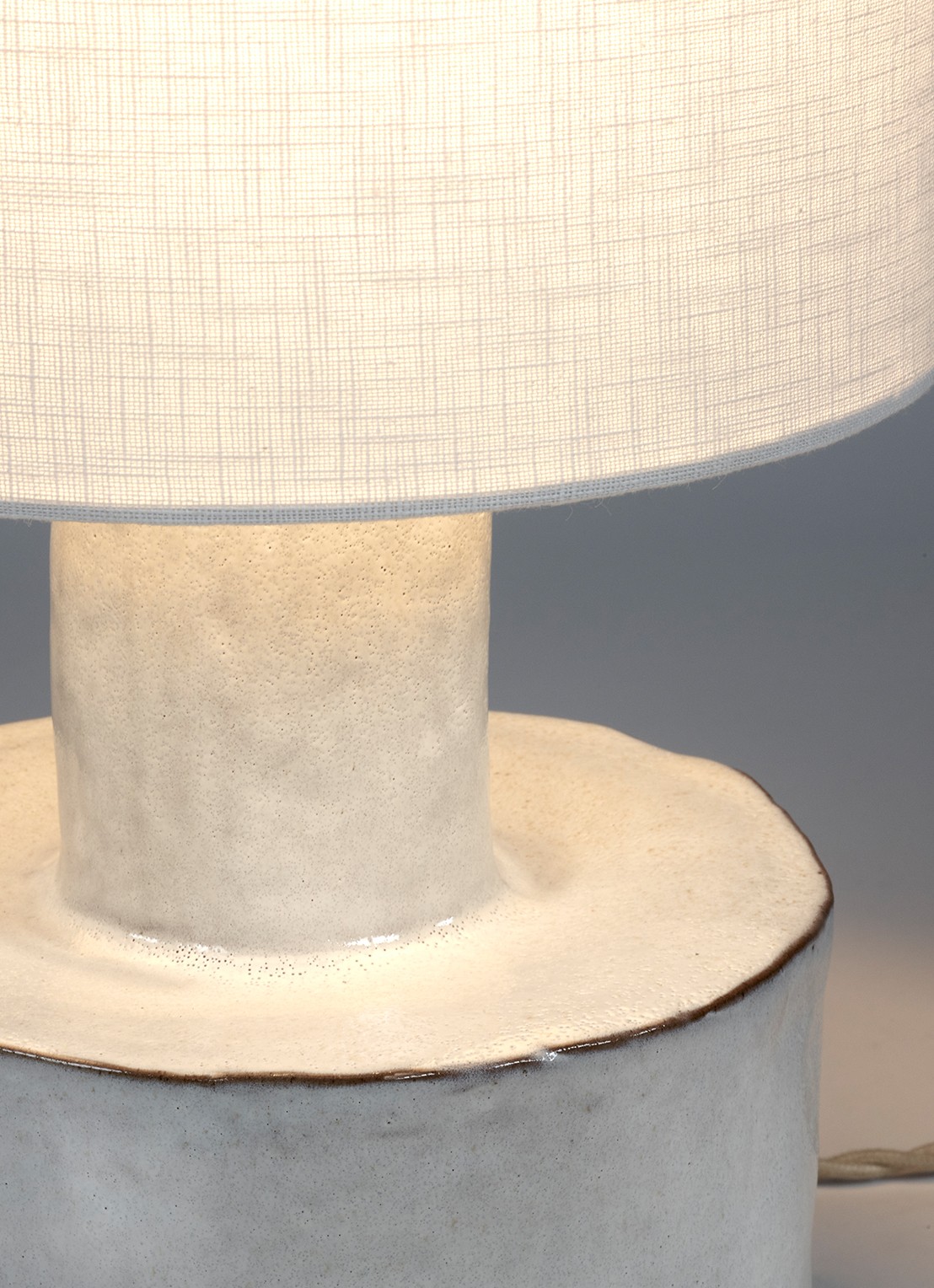 Serax Catherine tafellamp Ø25 cm - detail 3 wit