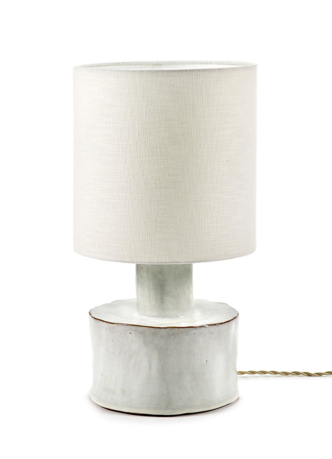 Serax Catherine tafellamp Ø25 cm - voorkant wit