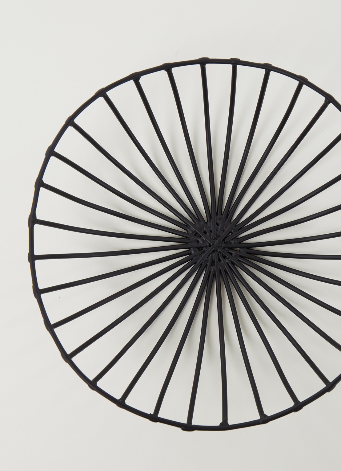 Serax Catu broodmand 20 cm - detail zwart