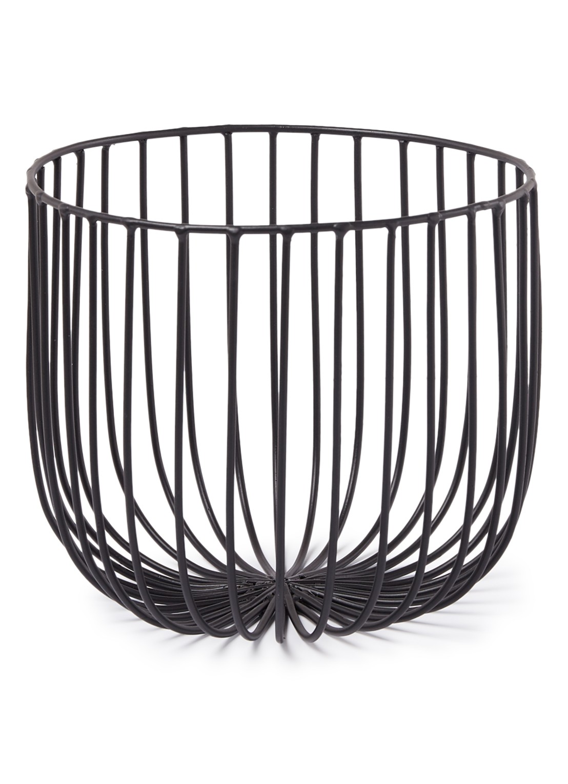 Serax Catu mand 15 cm - voorkant zwart